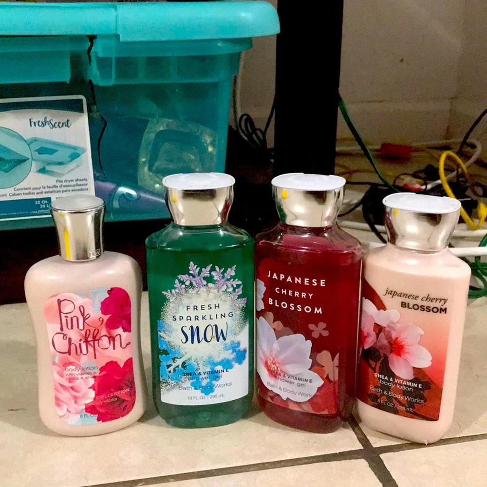 Bath and body works items